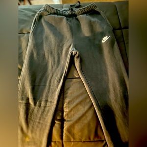 Black Nike Slit Sweatpants